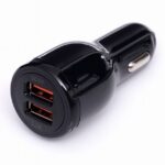 KIIRLAADIMISEGA autolaadija 2 USB-pordiga KD1235