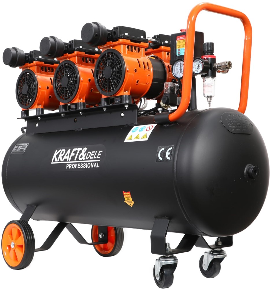 2F7A2906 Õlivaba kompressor 100L 580L/min 6kW KD1394 - Image 1