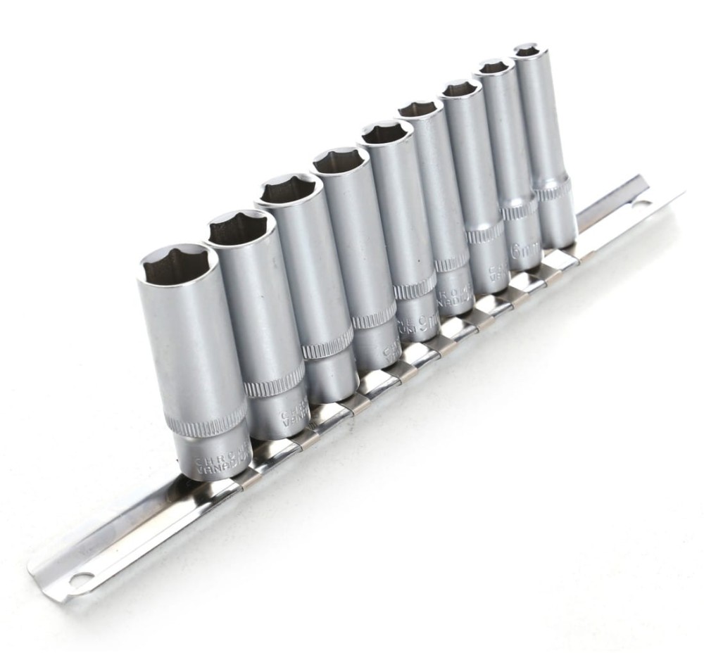 358022fdd9a8f0848250b35866c3aeb3 1/4" padrunvõtmete komplekt 9 osa KD10232 - Image 1