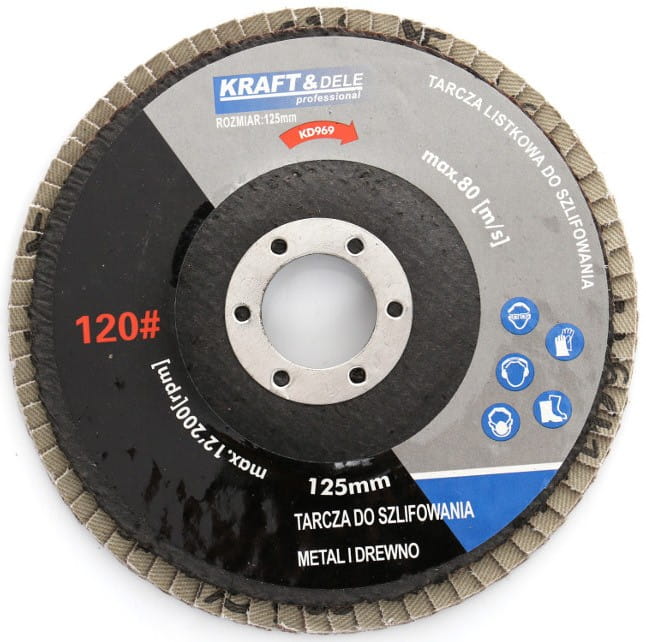 5934 Lehtketas 125mm P40 KD965 - Image 1