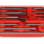 9-osaline S4 puuride komplekt + 3 SDS+ peitlit KD10206
