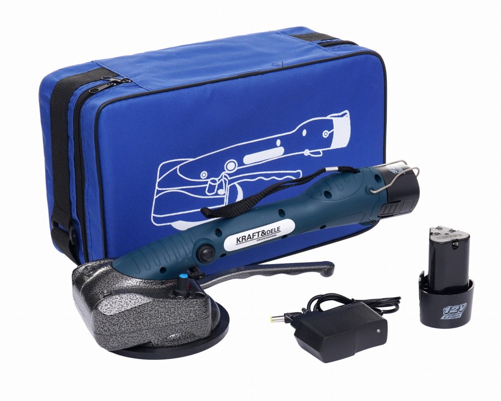 DSC01660 Vibreeriv imikupp plaatidele 2000 mAh 12V + kohver KD10769 - Image 1
