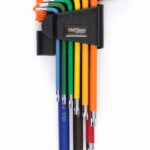 VÄRVILISTE TORX ALLEN VÕTMETE KOMPLEKT 9 TK KD11930 (VD13)