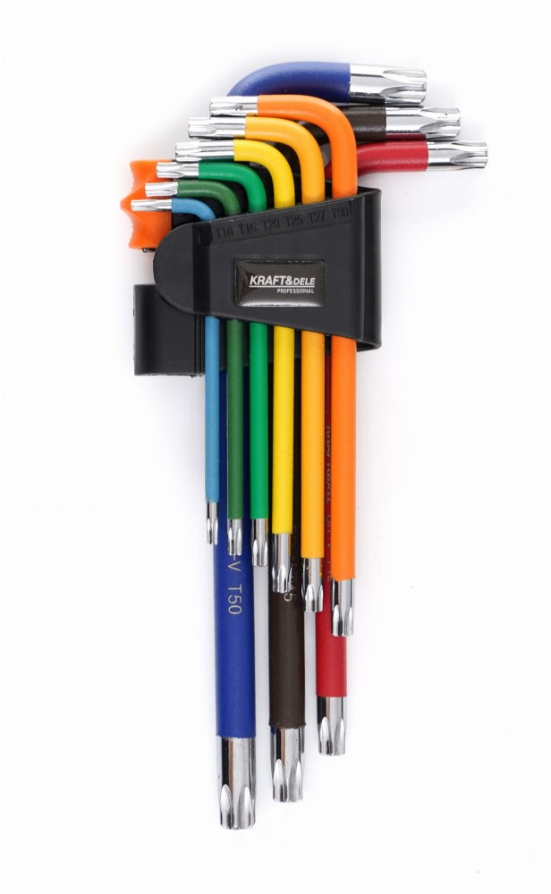 DSC05072 VÄRVILISTE TORX ALLEN VÕTMETE KOMPLEKT 9 TK KD11930 (VD13) - Image 1