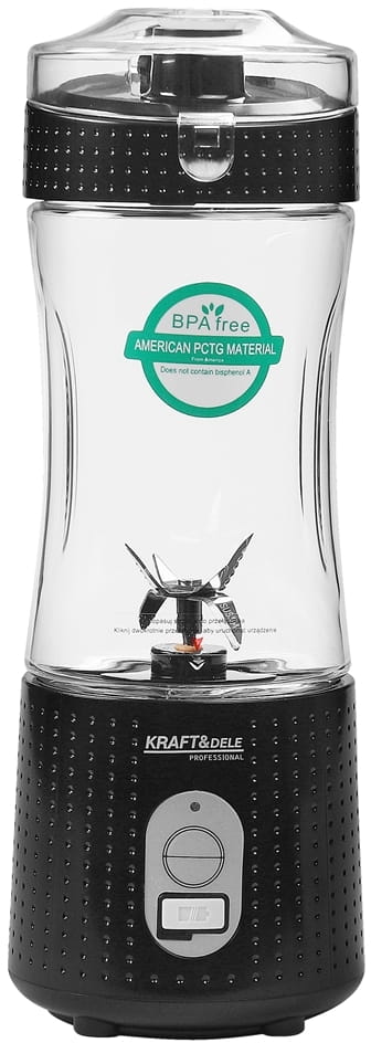 IMG_9127 USB-C juhtmevaba blender 380ml / 2x3000mAh KD4170 - Image 1