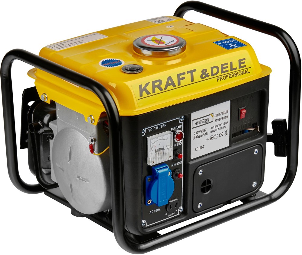 KRAFTDELE_240607_KD1092_495_2650px-Copy 1200W generaator 12/230V KD109Z - Image 1