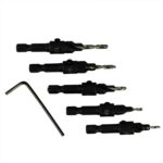5 tk Confirmat kruvi puuri komplekt KD10796