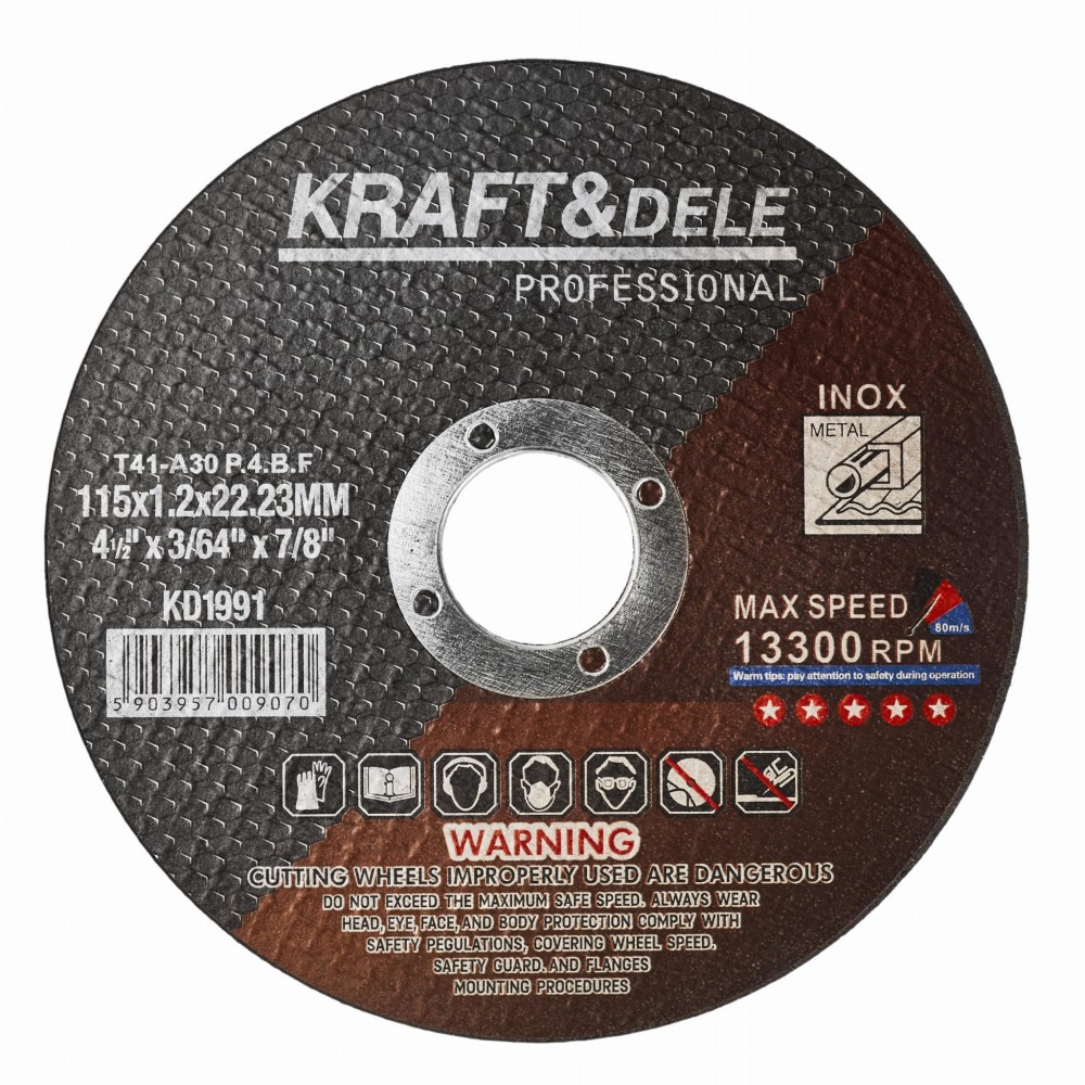 KRAFTDELE_STANDARD_KD1991_008028_wybrane-Copy Metalli lõikeketas 115x1.2x22.23 mm KD1991 (VD9) - Image 1