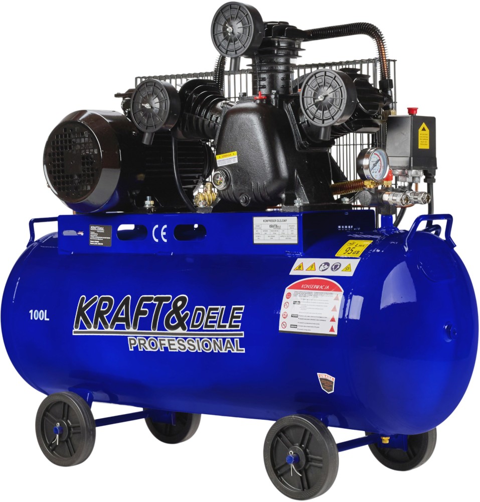 KRAFTDELE_STANDARD_KD4066_011129_popr Õlikompressor 100L 4100W 650L/min KD4066 - Image 1