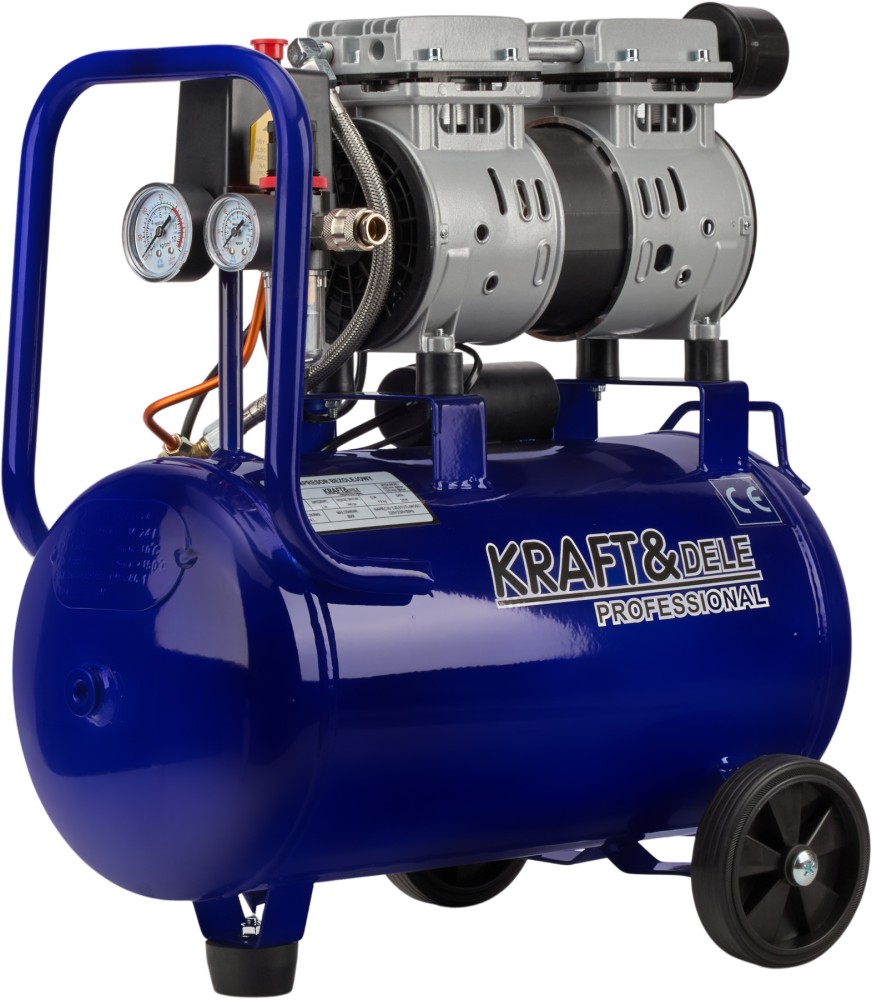 KRAFTDELE_STANDARD_KD4099_011755_wybrane Õlivaba kompressor 24L 1200W 220L/min KD4099 - Image 1