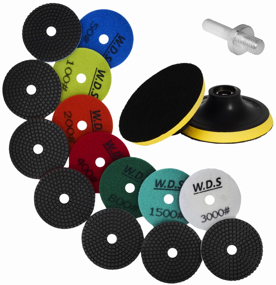 W.D.S_PRO_WDS-2212_MINIATURA_2 Teemantketaste komplekt, karedus 50–3000, M12 adapter, ketas, WDS2212 - Image 1