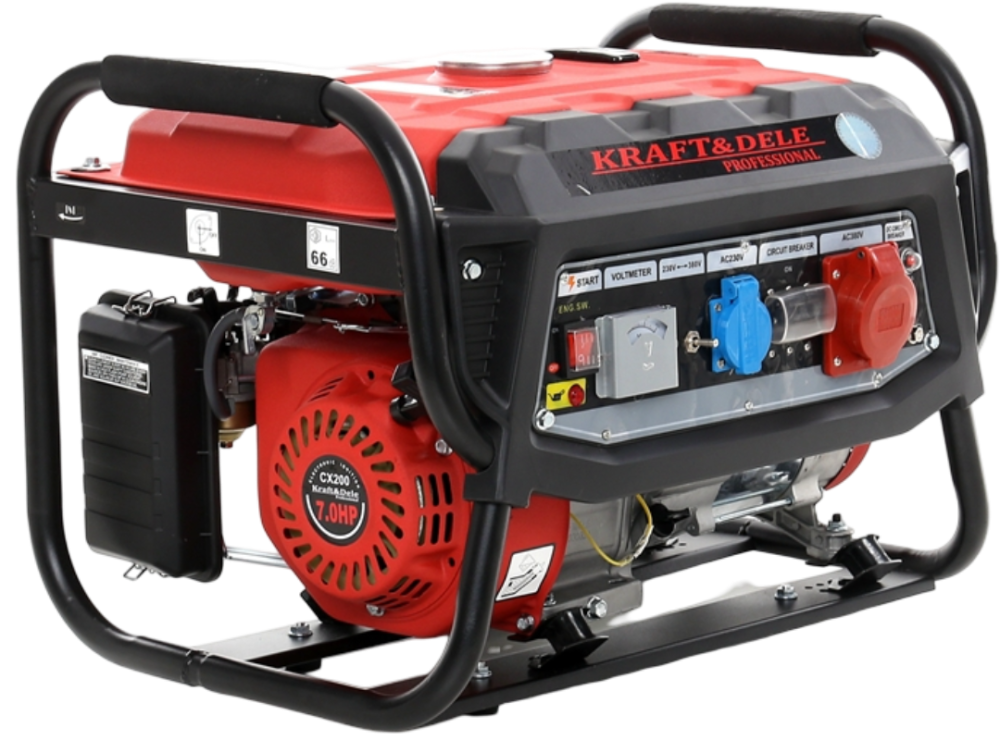 agregat-KD137-foto_0008 Generaator 3000W 12/230/380V KD137 - Image 1