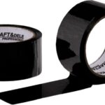 Pakkekiud must 48mm x 45m KD11841