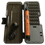 KRAFT&DELE juhtmevaba täppiskruvikeeraja 1000 mAh 38 otsakuga KD12701 (VA8)