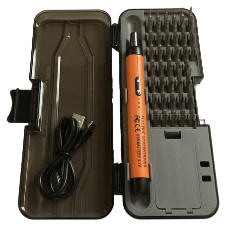 90223.jpg KRAFT&DELE juhtmevaba täppiskruvikeeraja 1000 mAh 38 otsakuga KD12701 (VA8) - Pilt 1